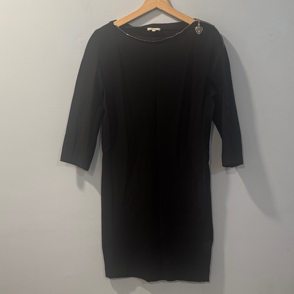 Escada Sport Black Long Sleeve Dress US size 4